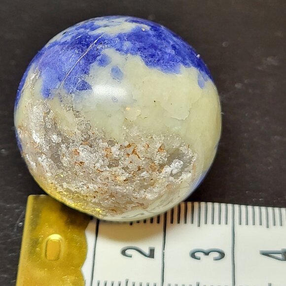 Sodalite Sphere Mineral Crystal - Picture 5 of 5